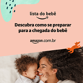 Banner da Lista do bebê na Amazon