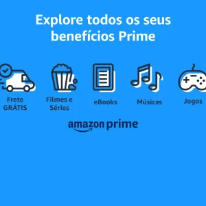 Banner dos benefícios da Amazon Prime